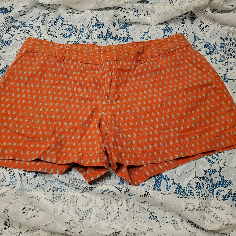 Ann Taylor Loft Chinos Khaki Shorts 4P